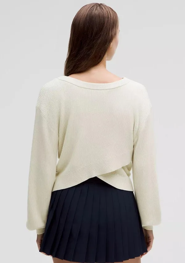 Reversible Crossover Sweater - Image 3