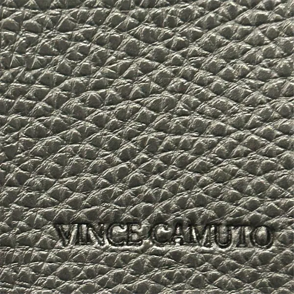 Vince Camuto Women's Black & Gray‎ Stripe Soft Vegan Pebbled Tote Bag - Image 4