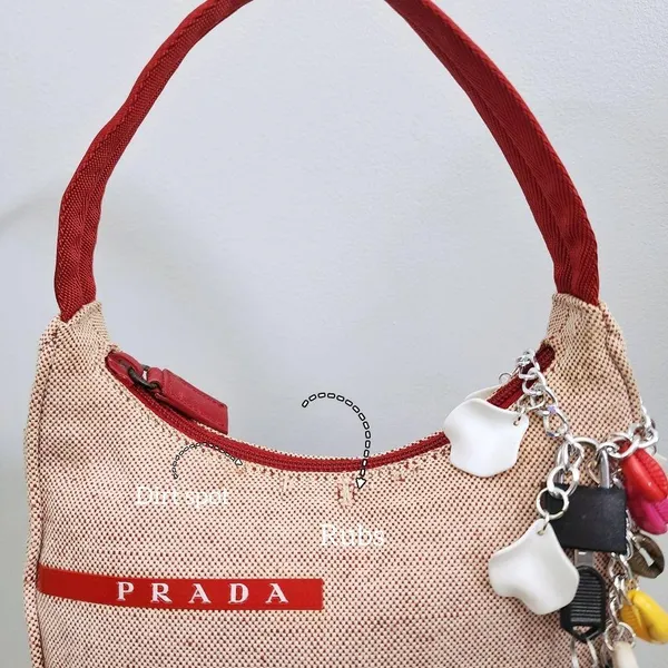 Prada Y2k Sports Canapa Hobo Bag - Image 7
