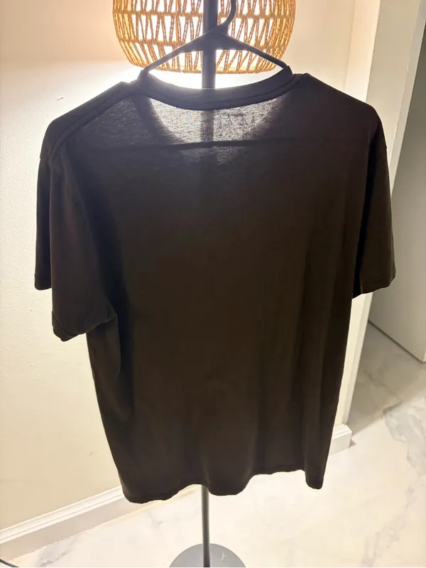 Def Leppard Black Short Sleeve Logo Tee - Image 4