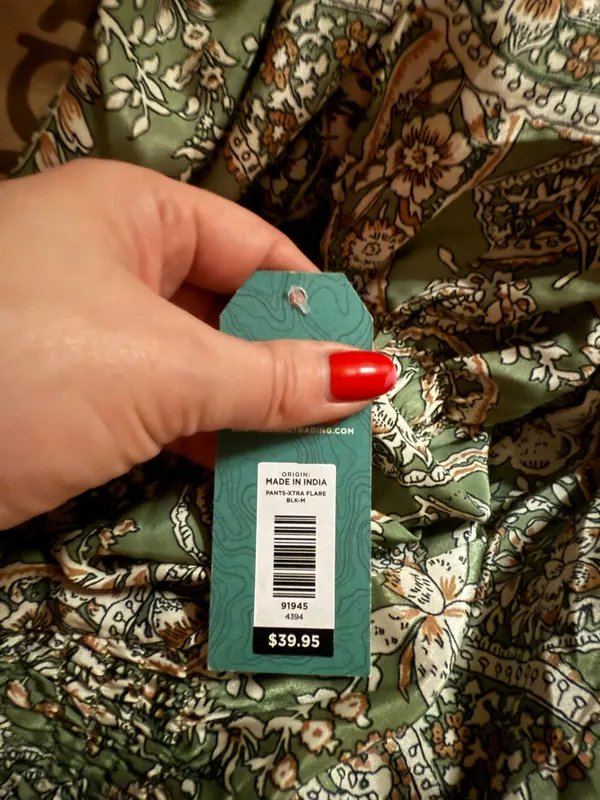 Earthbound print flowy pants  - Image 3