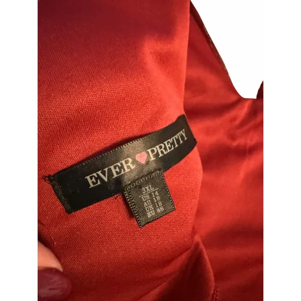 Ever Pretty Red Sparkly Gown - Image 15