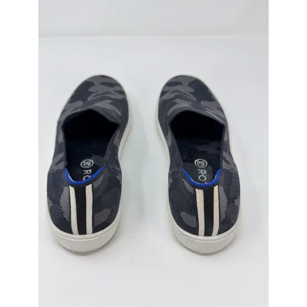 Rothys Womens Shoes Gray The Original Slip On Sneaker Camouflage Loafer US 9.5 - Image 8
