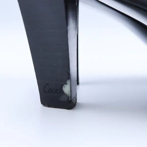 Coach Sheri Patent Leather Pumps Women 9B Black Round Toe Block Heel A3945 F2080 - Image 13