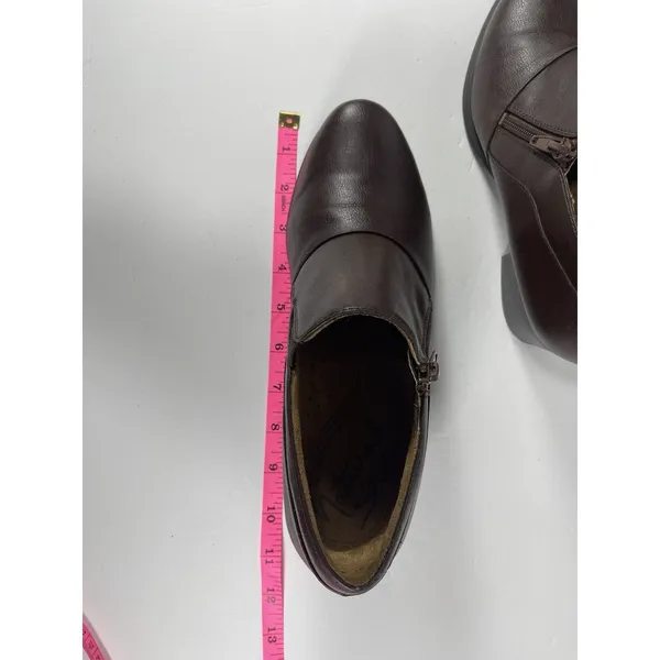 Natural Soul Brown Faux Leather Ankle Boots/Booties - Image 12