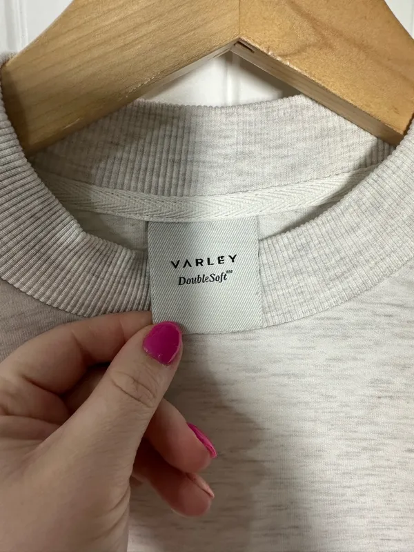 Varley Gabriela Double Soft Pullover Crewneck Sweatshirt - Image 6