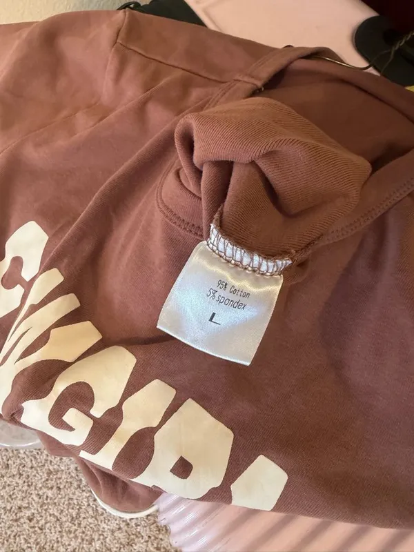 Cowgirl Graphic Crop Tee - Chocolate Brown - Image 4
