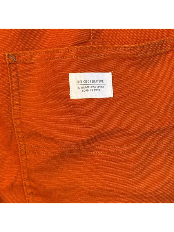 REI Co-op Trailsmith Hiking Outdoor Athletic Shorts women's size 16 orange - Image 6