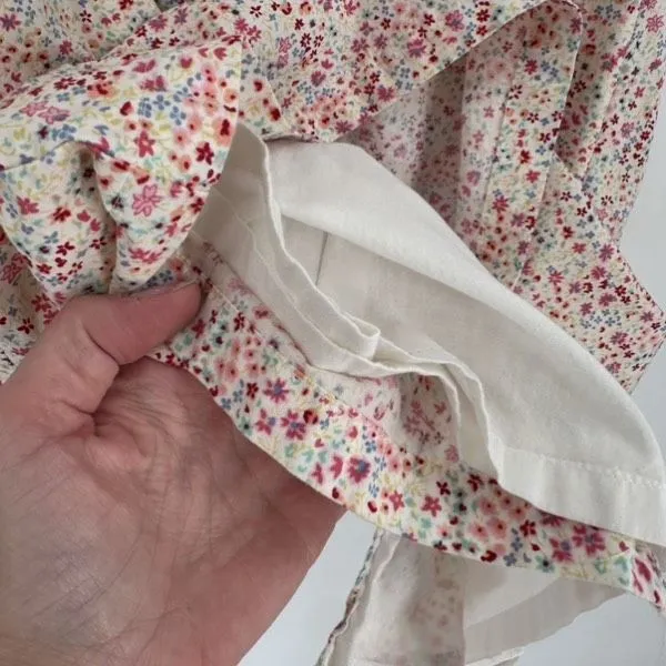 Vintage Y2K‎ Old Navy Ditzy Floral Micro Floral Shift Dress Coquette Size 1 XS - Image 13