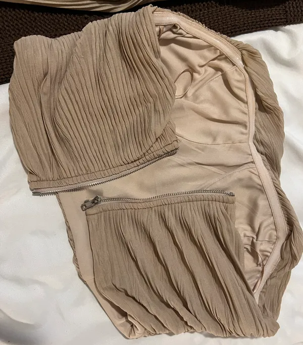 Boutique Matching Set Tan Size M - Image 5