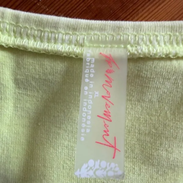 Free People FP Movement Hot Shot Onesie Jumper in Bright Yellow Size XL - Image 7