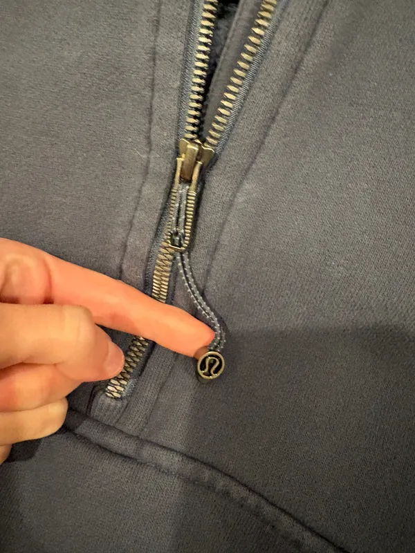 Cropped Scuba Lululemon Half-Zip Hoodie - Image 2