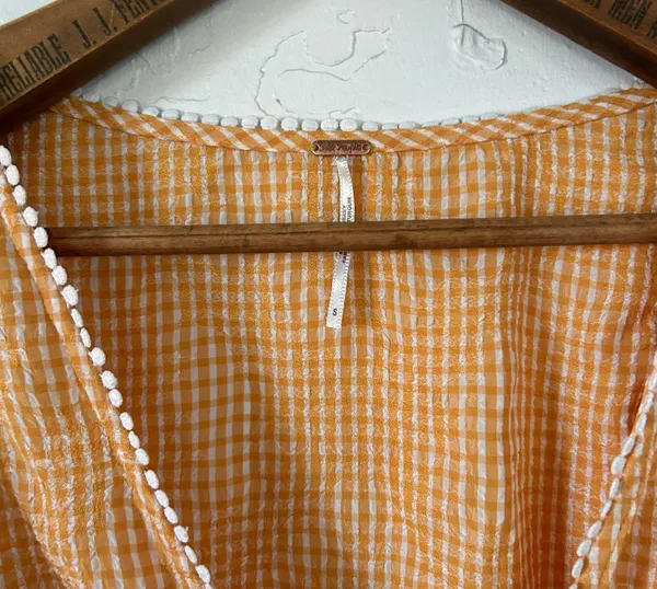 Free People Gingham Top - Image 2