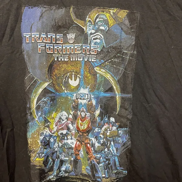 Transformers The Movie T-Shirt 2XL - Image 2