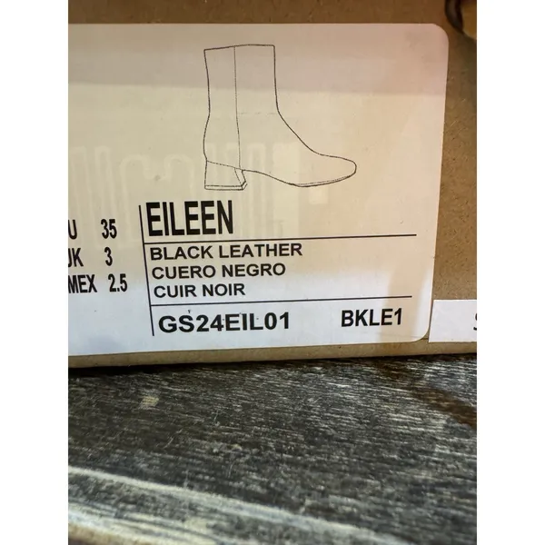 Gentle Souls by Kenneth Cole Eileen Stretch Leather Side Zip Boot Size 5 Black - Image 10
