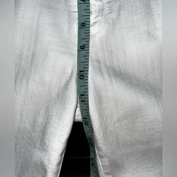 FRAME Le Bell White Flare Wide-Leg Jeans Size 25 - Image 8