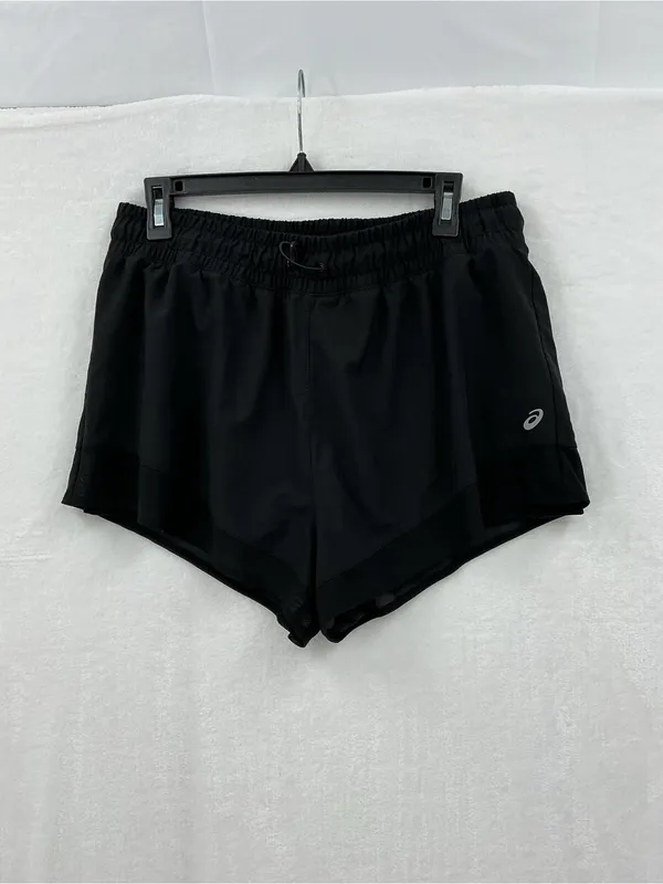 Asics Black Athletic Running Shorts 1124 - Image 2