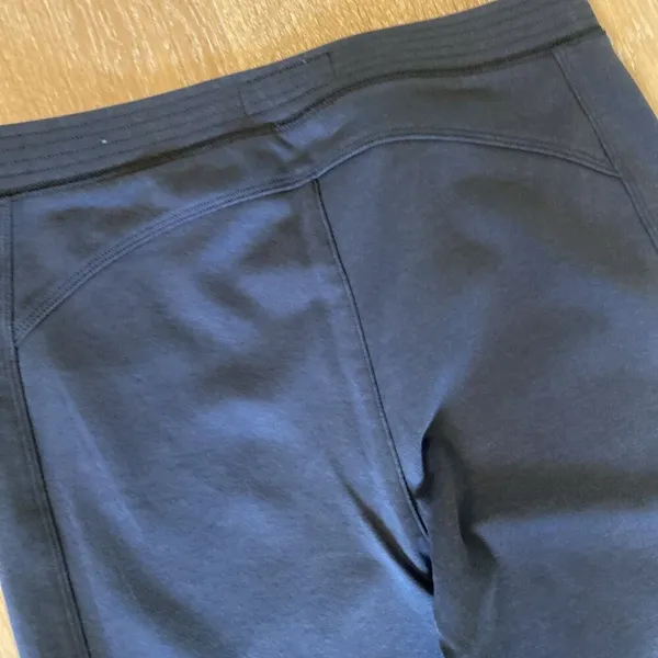 Abercrombie & Fitch Ponte Pants Legging‎ Women’s L Dark Gray Zip Cuff Slim Fit - Image 7