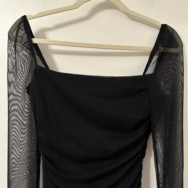 Princess Polly Charvi Mini Dress Black - Image 8