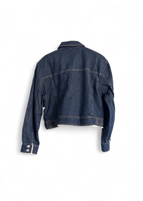 NWT RSQ Women’s Sherpa Lined Denim Jacket Large  - Image 2