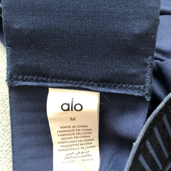 Alo Yoga Airlift Line Up Bra Navy M - Image 4