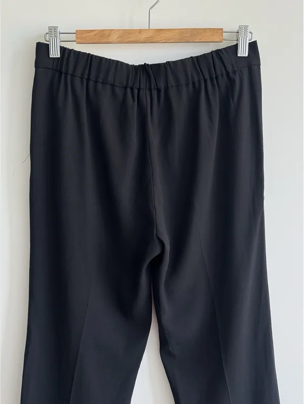 Aritzia Babaton Conan Pant Black Size 4 Slim Fit Pull On Crepe Trousers - Image 9