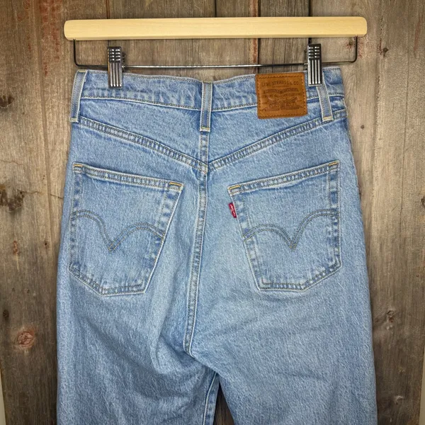 Levi's Light Blue Straight Leg Women's Jeans - Image 5