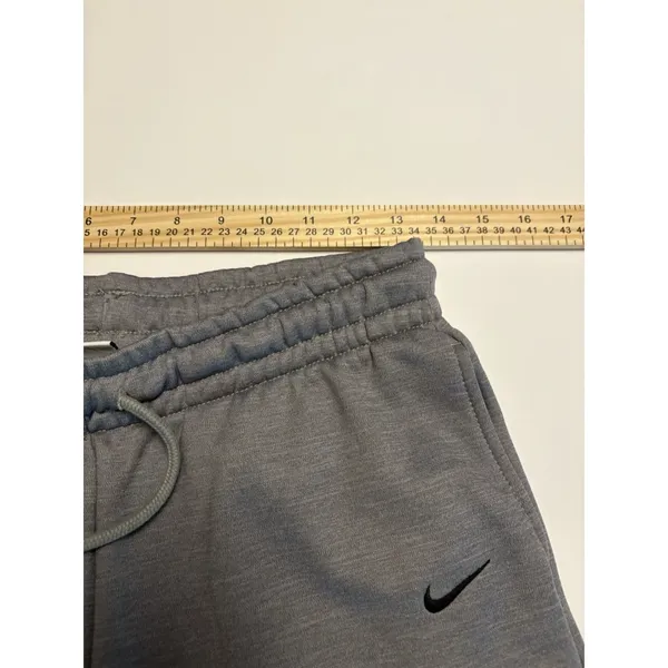 Nike Therma Fit Sweatpants Women's Small Gray Fleece Lined Jogger Athletic Pants - Image 7