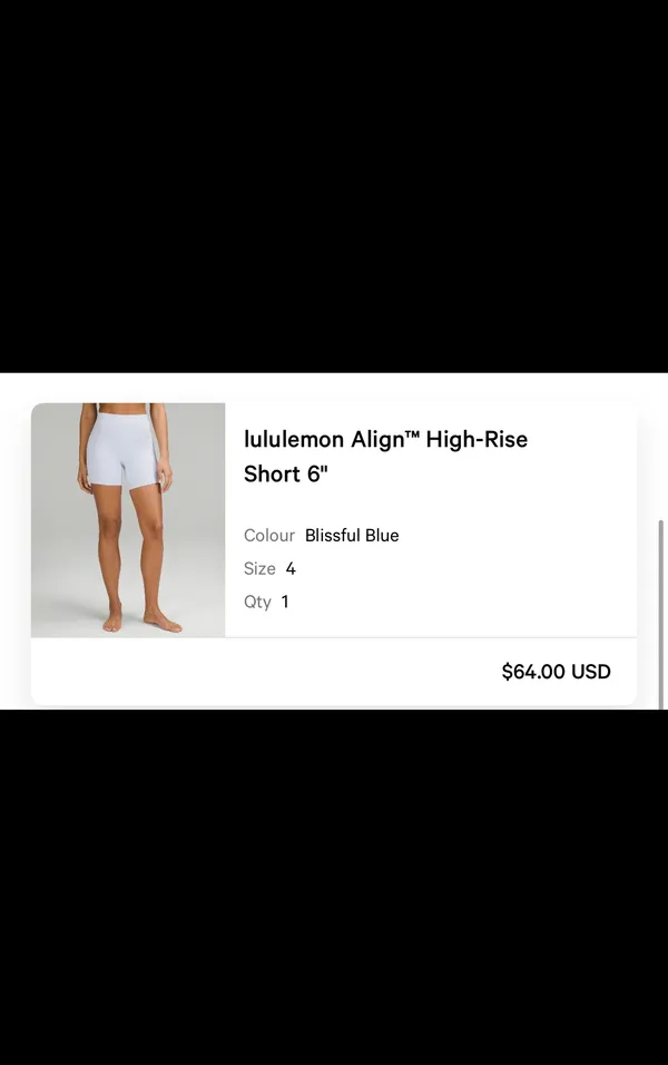Lululemon NWOT HR 6” Shorts Size 4 - Image 5