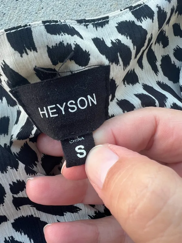 Heyson small‎ animal print mini dress - Image 8