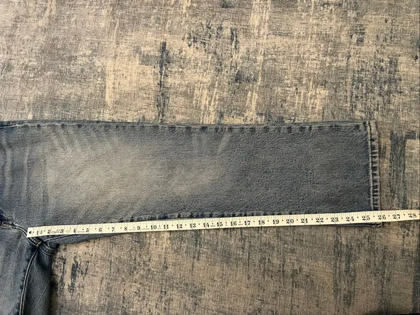 Lucky Brand Light Wash Distressed Zoe High Rise Straight Ankle Mom Jeans Size 10 - Image 11