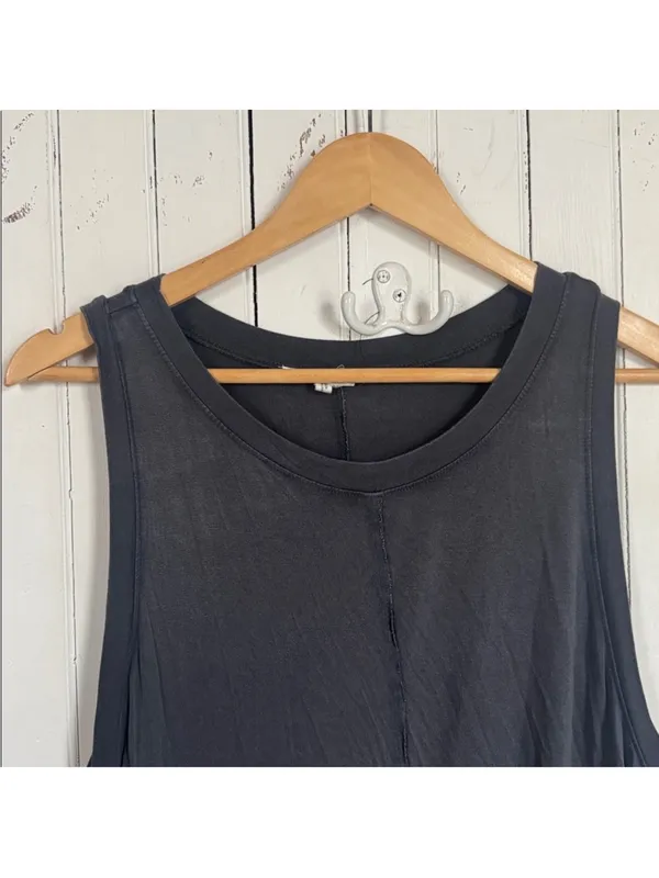 Maurices Tank Top Grey Size XL - Image 4