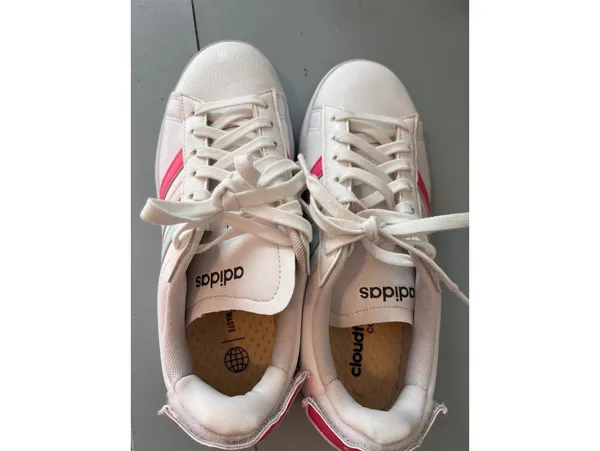 Adidas Grand Court 2.0 Pastel Stripes Sneakers - Image 4