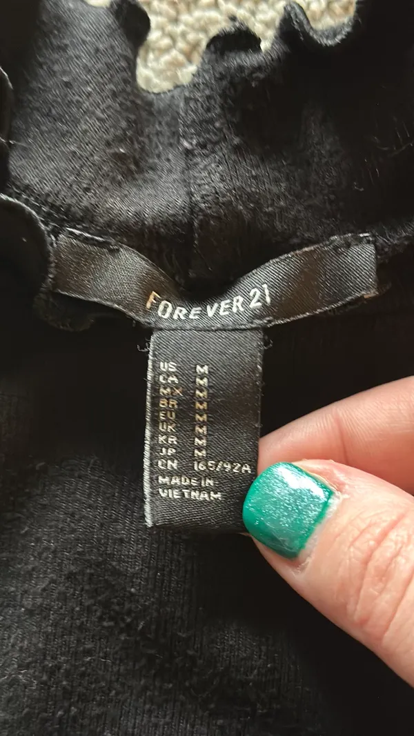 Forever 21 Mock Neck Top - Image 3