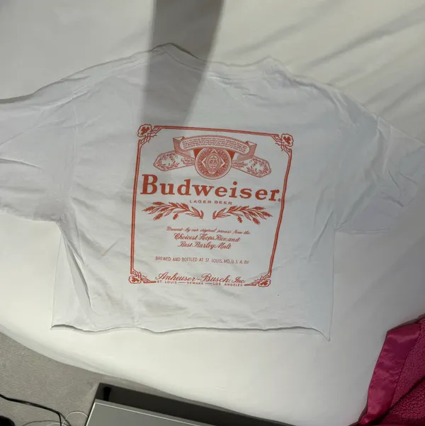 Budweiser Revolve Junk Food  90s Tee - Image 2