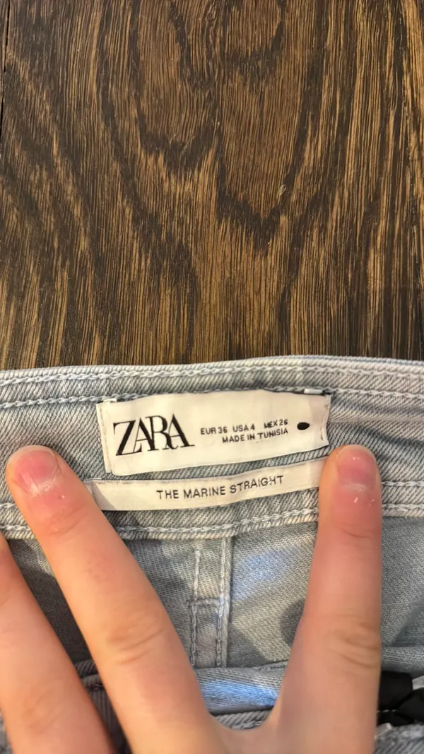 ZARA The Marine Straight Jean - Image 2
