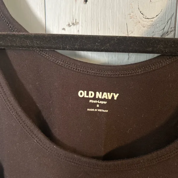 Old Navy Black Women's Tank Top | Size Small - Image 2