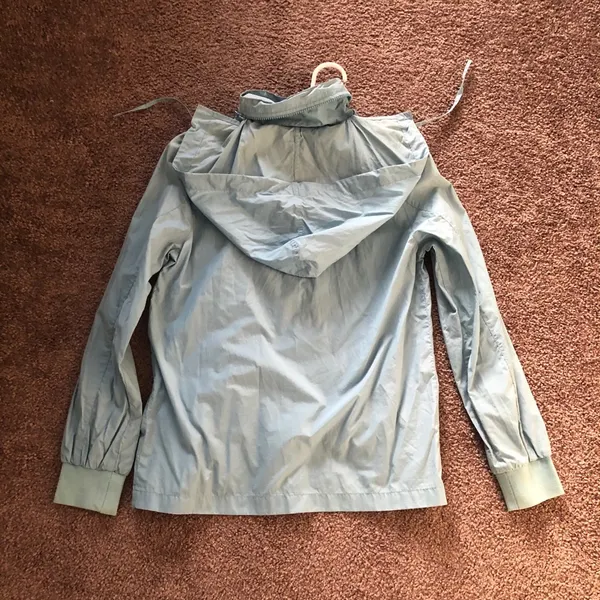 GAP Light Blue Hooded Jacket Size S - Image 3
