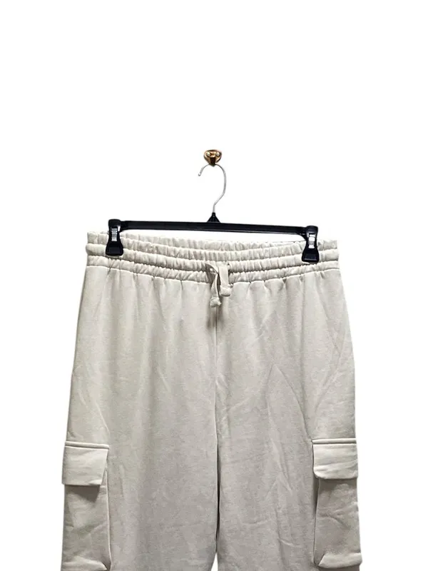 Zara Cargo Jogger Sweatpants Beige L NWT Neutral Minimalist Casual Spring Cozy - Image 6