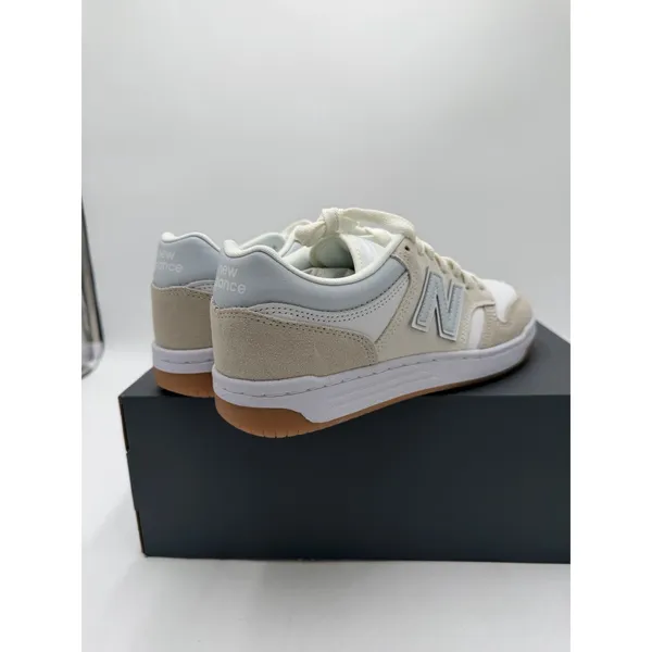New Balance 480 Shoes Womens Size 7.5 / Mens Size 6 White Blue BB480LSW New - Image 4