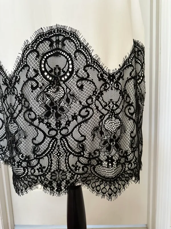 NWT $148 Woman’s Maeve Lace T-Shirt Slip Dress, Sz S - Image 10