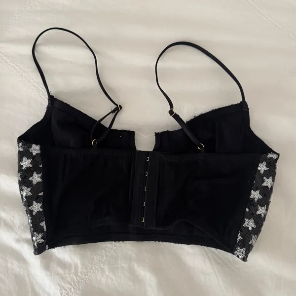 Anthropologie Sequin Bralette/Top - Image 4