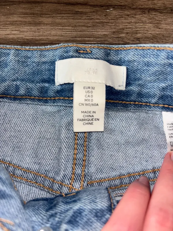 Wide-leg Blue Jeans - Image 2
