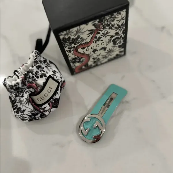 Gucci Interlocking GG Barrette - Image 5