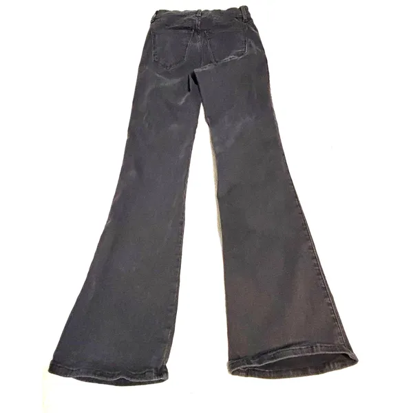 Lucky Brand Uni High Rise Boot Jeans Black Stretch Denim Size 2 (25-26) - Image 3