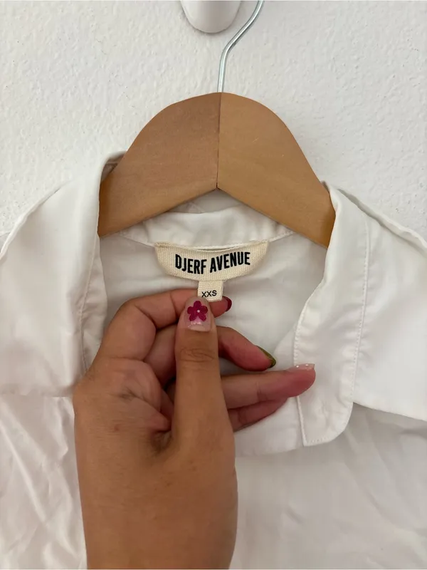 Djerf avenue little white shirt - Image 5