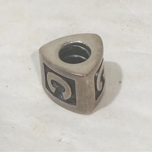 PANDORA 925 Sterling Silver Charm ALPHABET LETTER‎ Initial C - Image 3