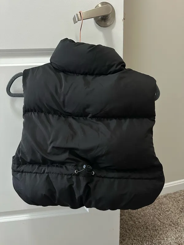 Altar’d State Cropped Puffer Vest - Image 2