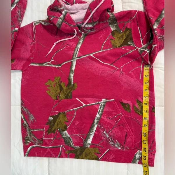 Realtree Pink camo Hoodie pullover sweatshirt - Image 5