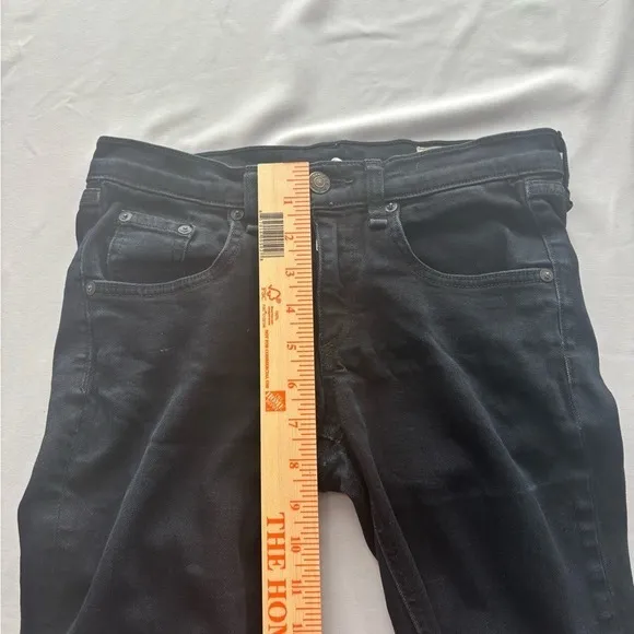 Rag & Bone JEAN Women 24 Skinny Indigo Blue Denim Pants Made in‎ USA - Image 6
